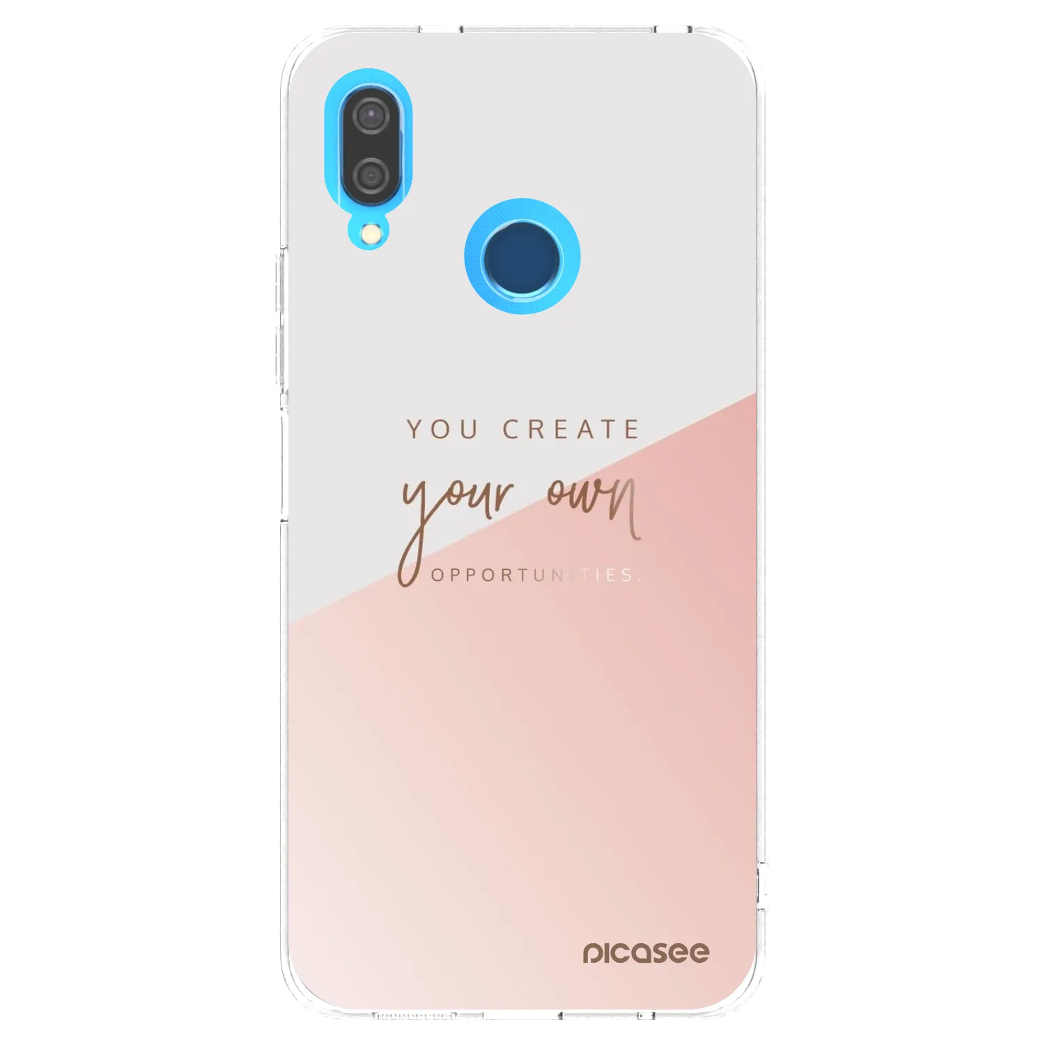 Picasee husă transparentă din silicon pentru Huawei P20 Lite - You create your own opportunities