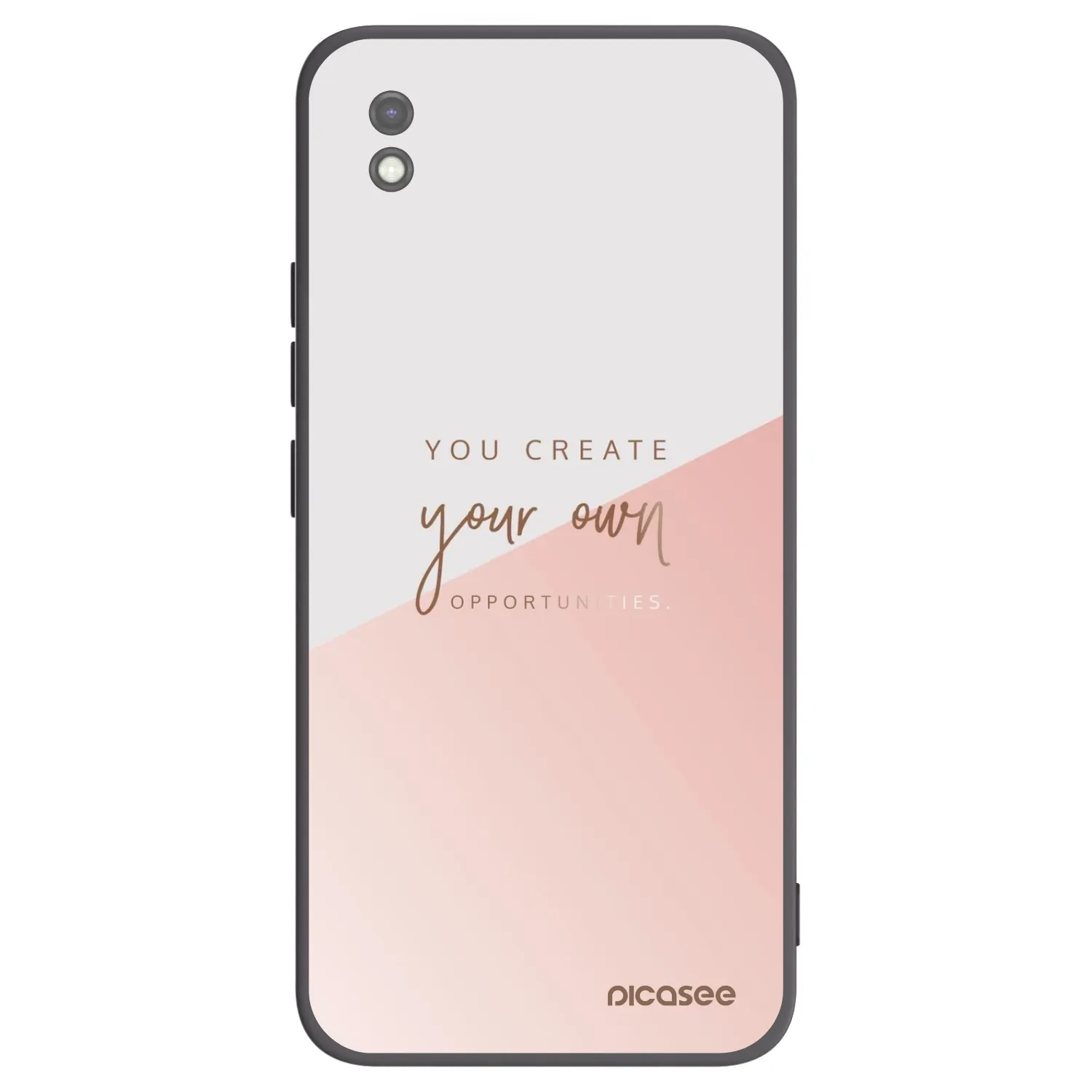 Picasee husă neagră din silicon pentru Xiaomi Redmi 9AT - You create your own opportunities