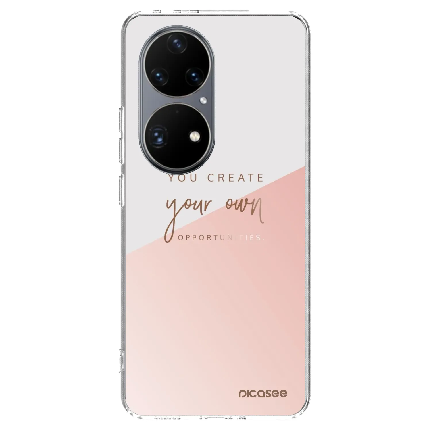 Picasee husă transparentă din silicon pentru Huawei P50 - You create your own opportunities