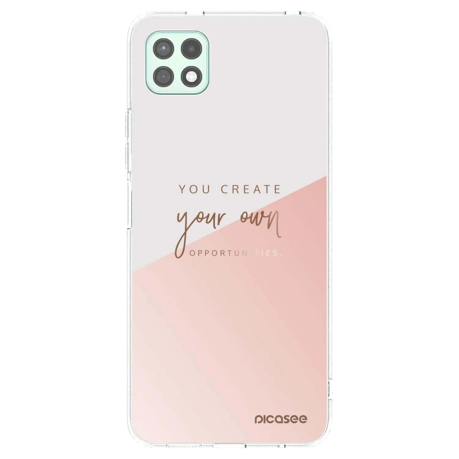 Picasee husă transparentă din silicon pentru Samsung Galaxy A22 A226B 5G - You create your own opportunities