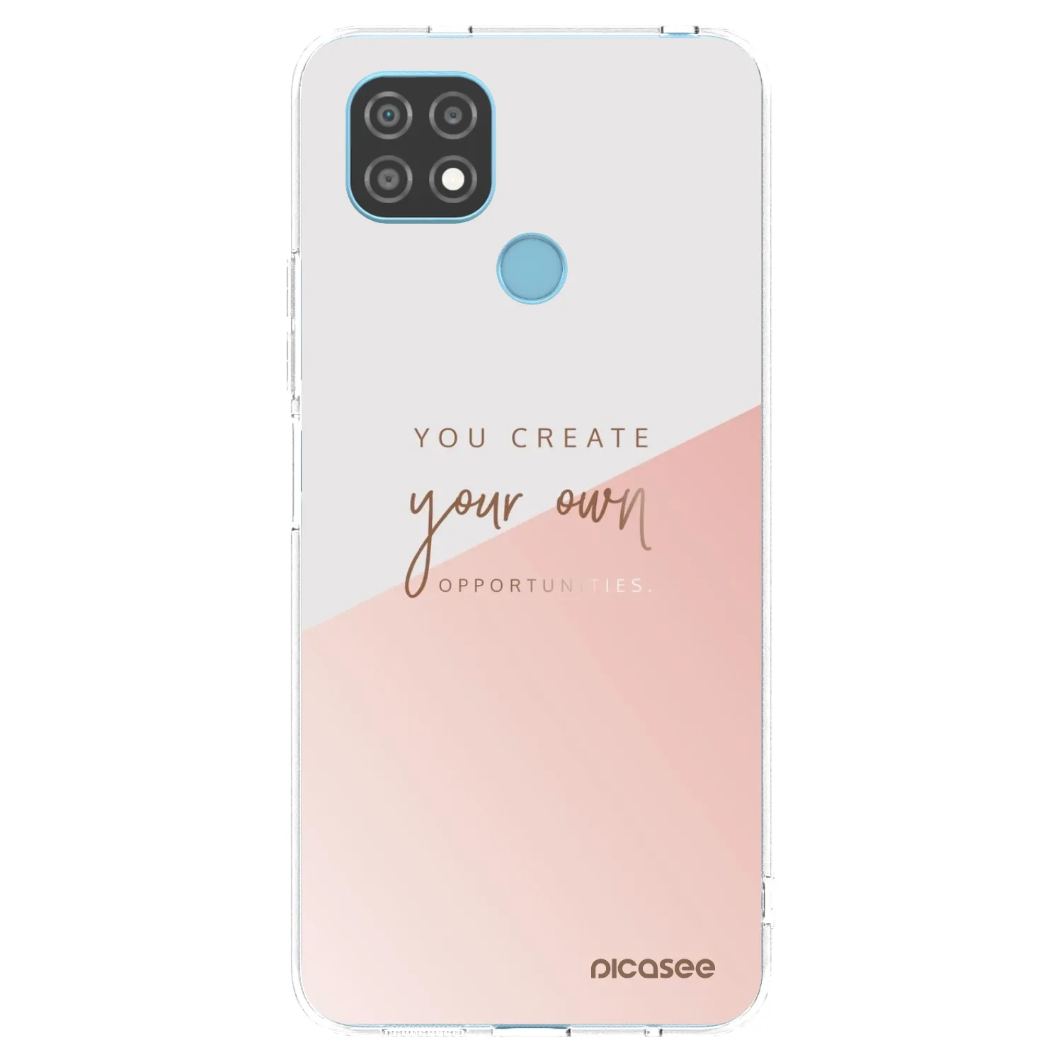 Picasee husă transparentă din silicon pentru Realme C21 - You create your own opportunities