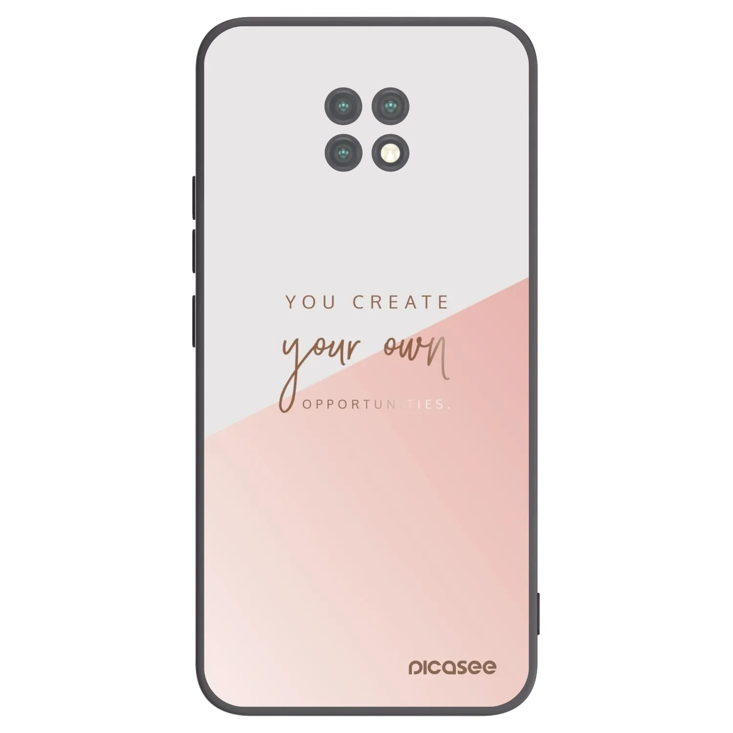 Picasee husă neagră din silicon pentru Xiaomi Redmi Note 9T - You create your own opportunities