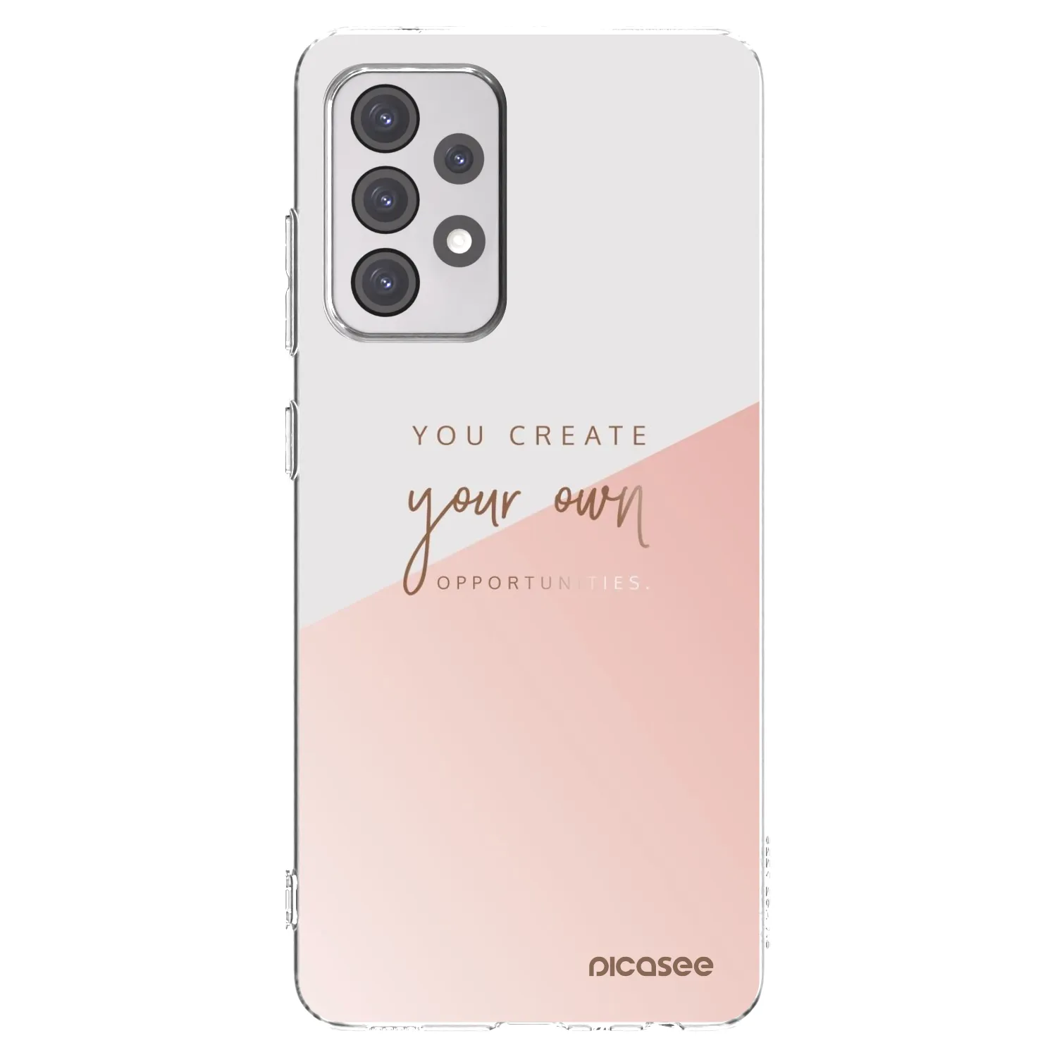 Picasee husă transparentă din silicon pentru Samsung Galaxy A52s 5G A528B - You create your own opportunities