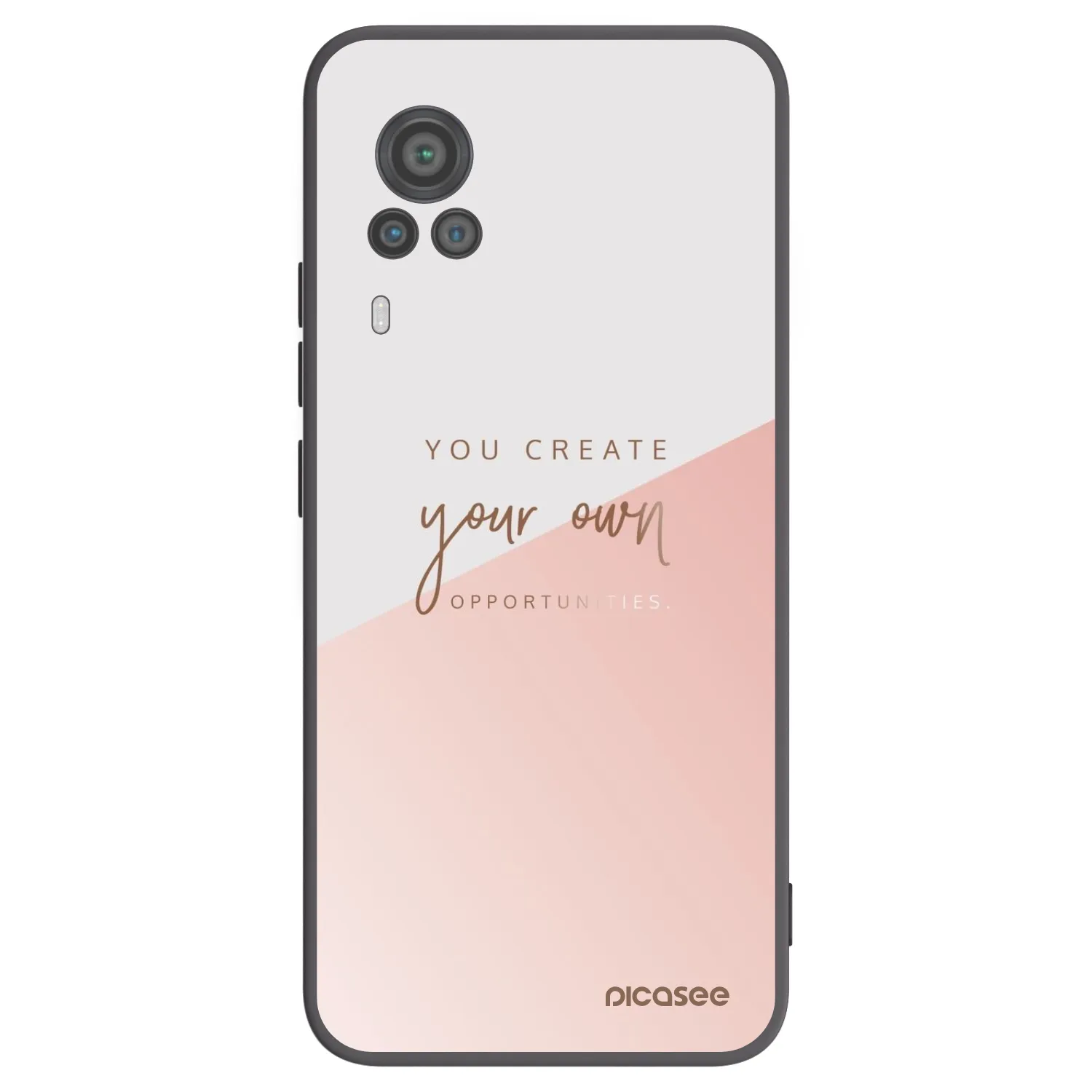 Picasee husă neagră din silicon pentru Vivo X60 Pro 5G - You create your own opportunities