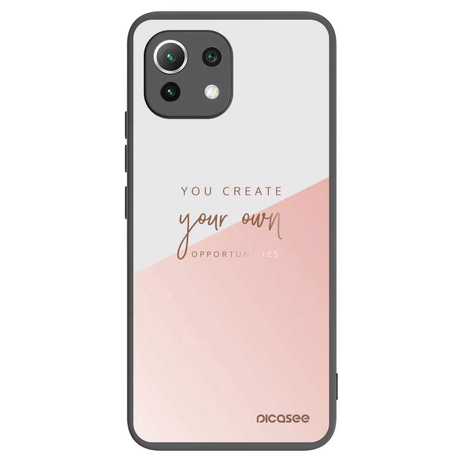 Picasee husă neagră din silicon pentru Xiaomi 11 Lite 5G NE - You create your own opportunities
