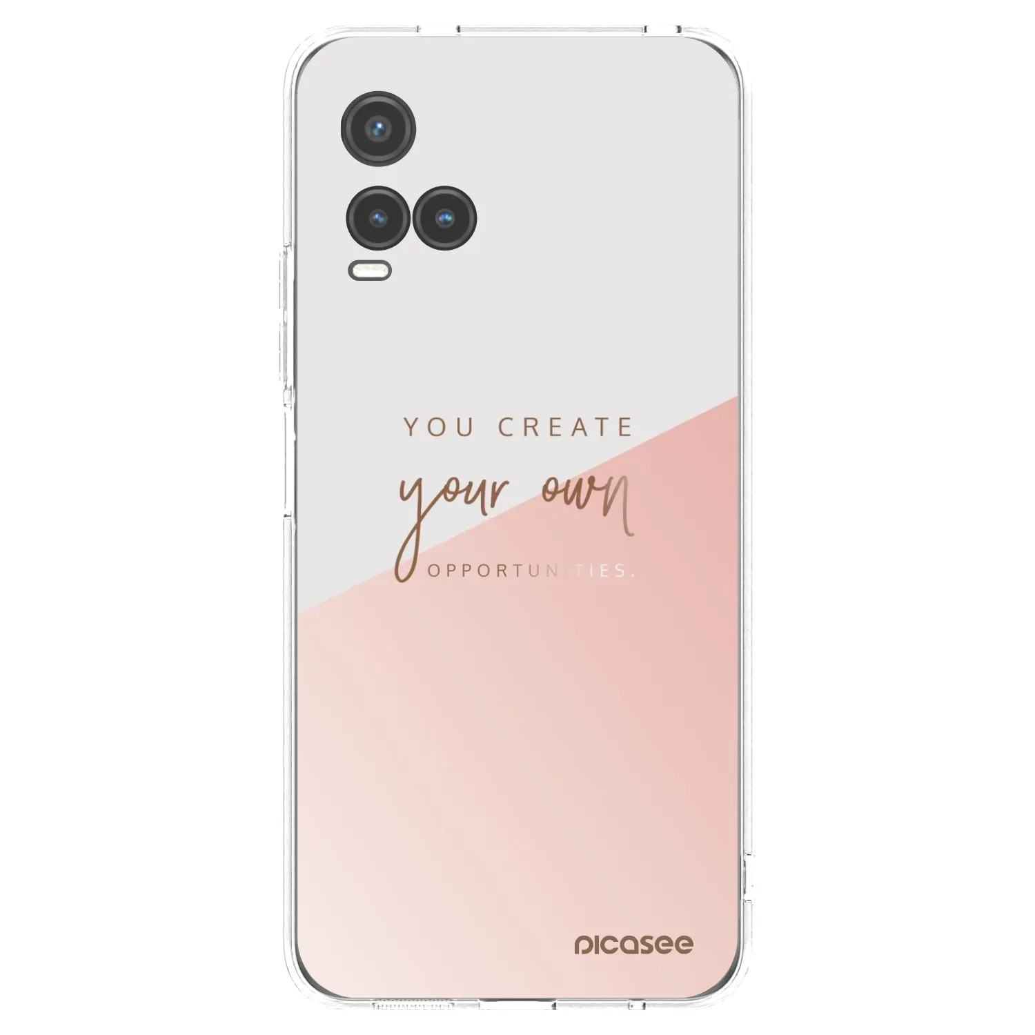 Picasee husă transparentă din silicon pentru Vivo Y33s - You create your own opportunities