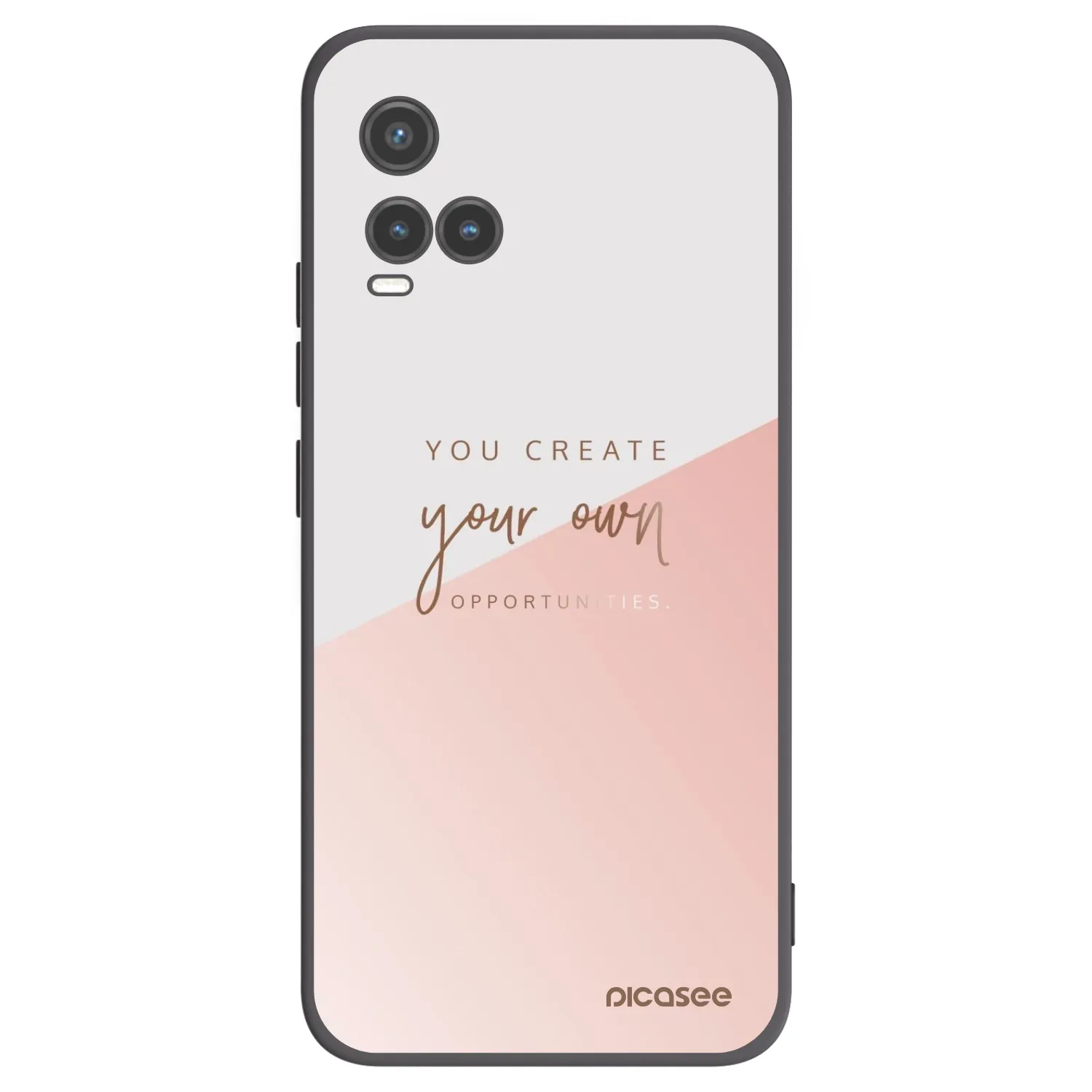 Picasee husă neagră din silicon pentru Vivo Y33s - You create your own opportunities