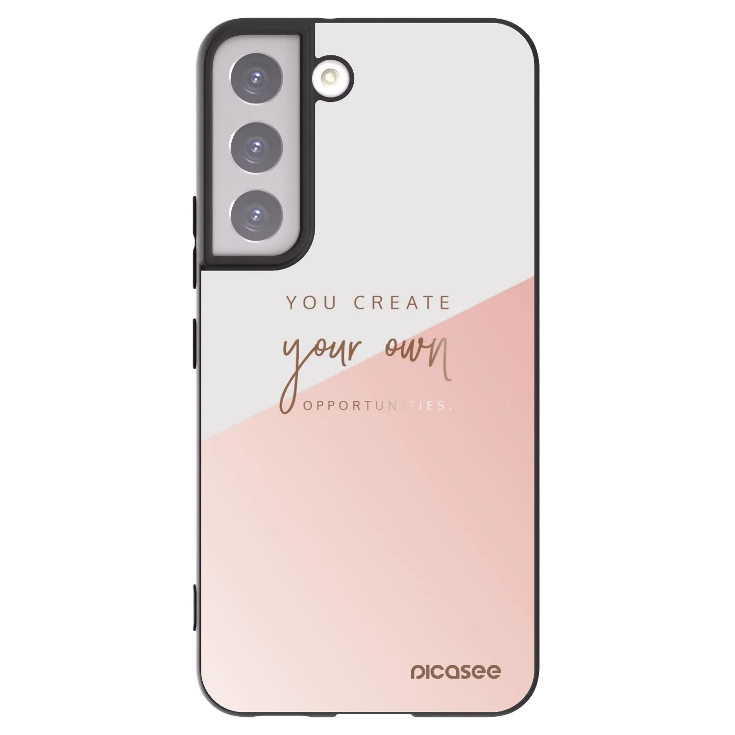 Picasee husă neagră din silicon pentru Samsung Galaxy S22 5G - You create your own opportunities