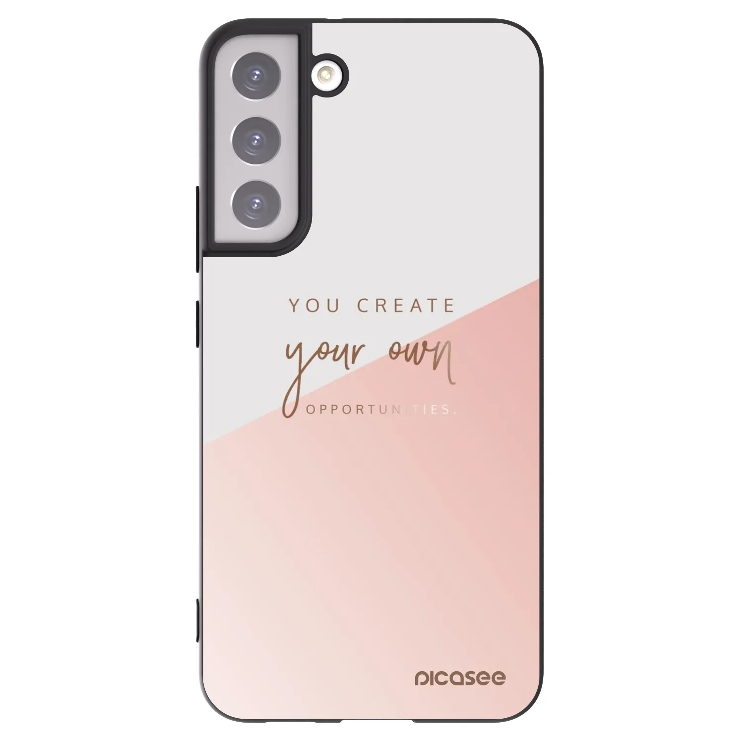 Picasee husă neagră din silicon pentru Samsung Galaxy S22+ 5G - You create your own opportunities