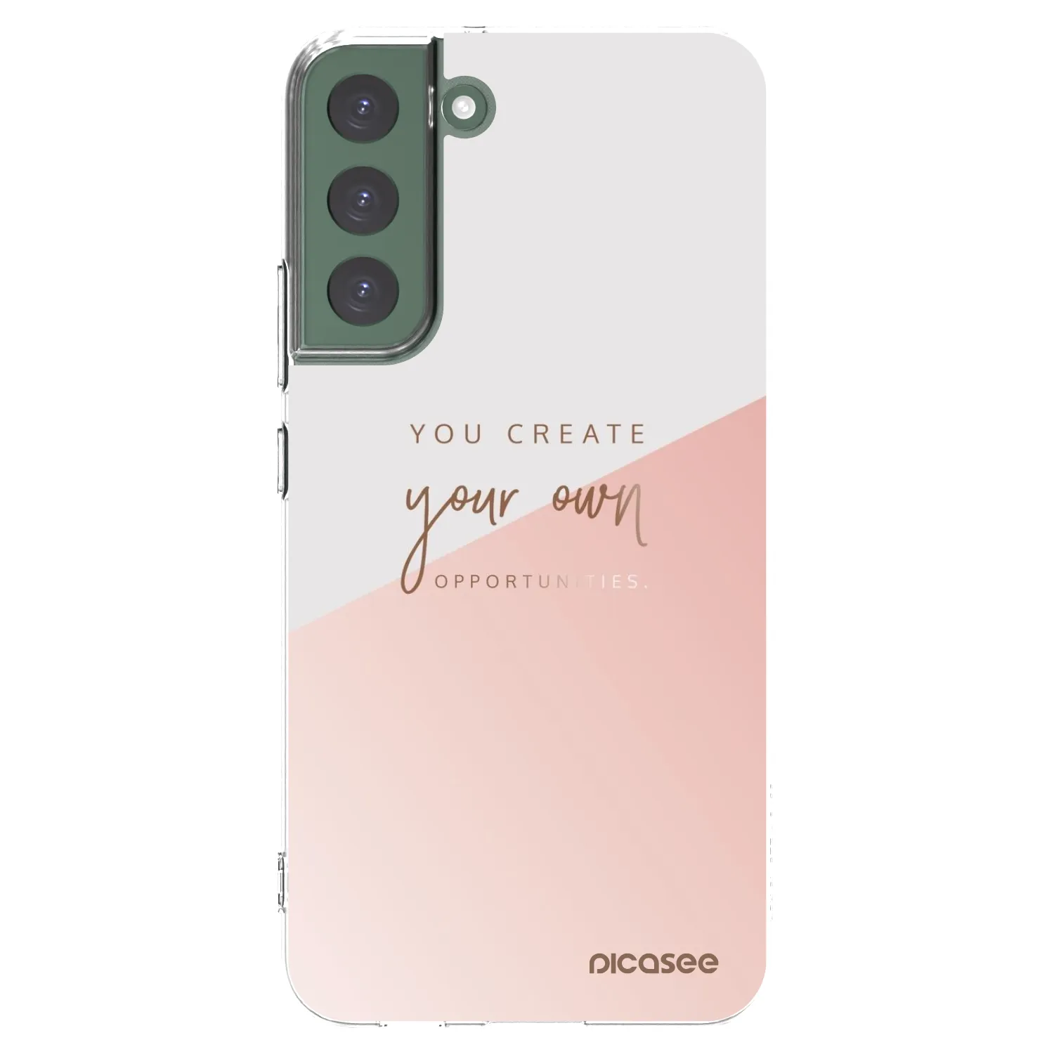 Picasee husă transparentă din silicon pentru Samsung Galaxy S22+ 5G - You create your own opportunities