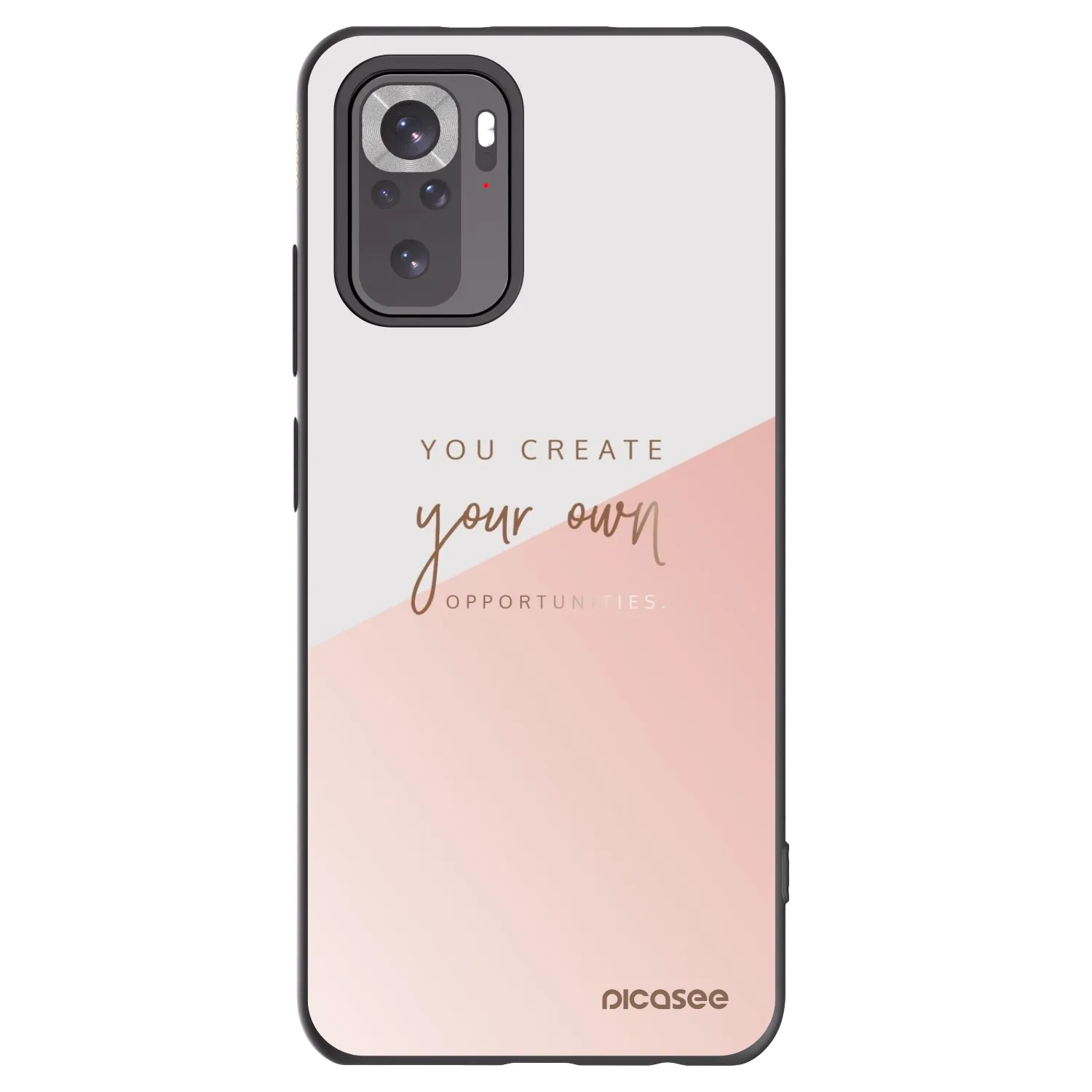 Picasee husă neagră din silicon pentru Xiaomi Redmi Note 11S 4G - You create your own opportunities