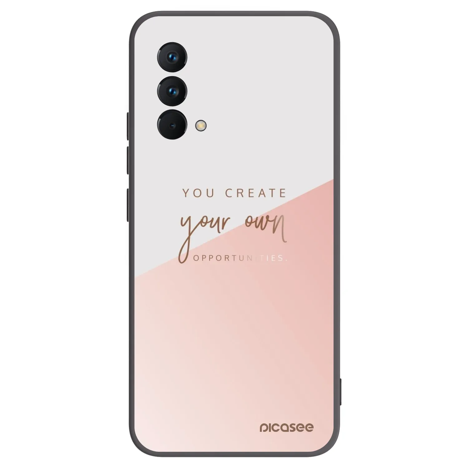 Picasee husă neagră din silicon pentru Realme GT Master Edition 5G - You create your own opportunities