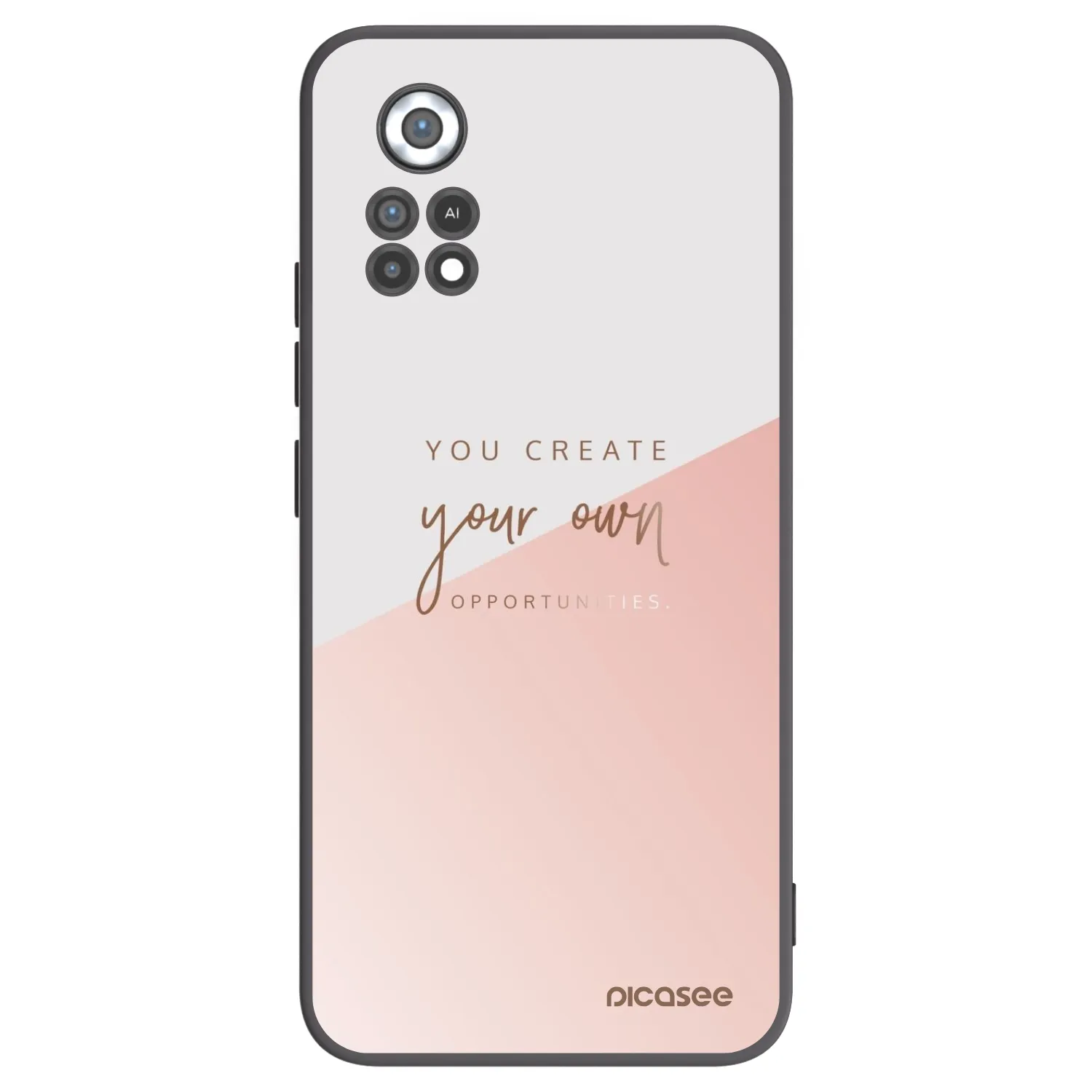 Picasee husă neagră din silicon pentru Xiaomi Poco X4 Pro 5G - You create your own opportunities