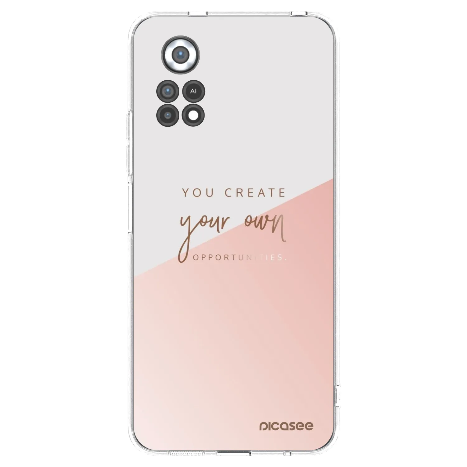 Picasee husă transparentă din silicon pentru Xiaomi Poco X4 Pro 5G - You create your own opportunities