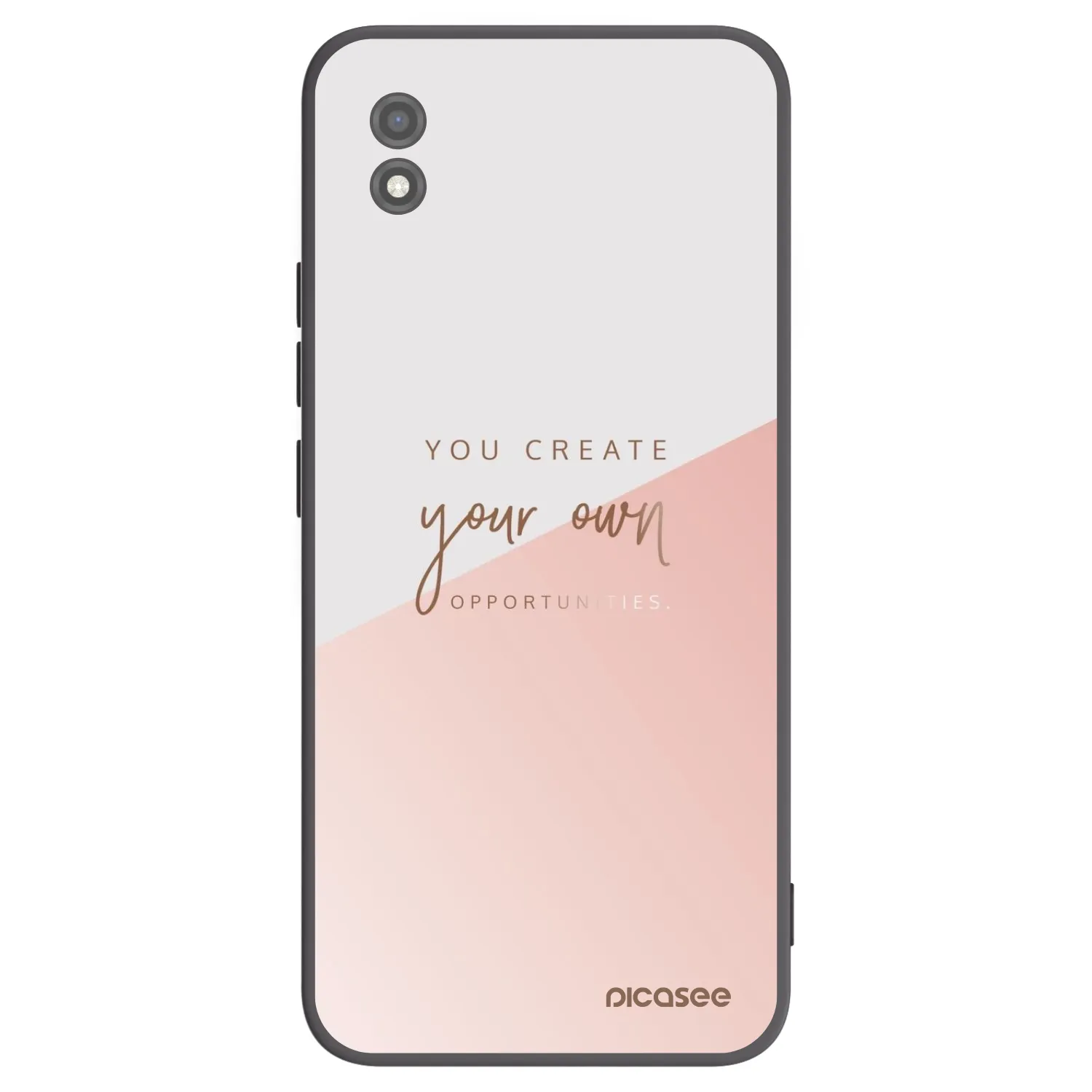 Picasee husă neagră din silicon pentru Realme C11 (2021) - You create your own opportunities