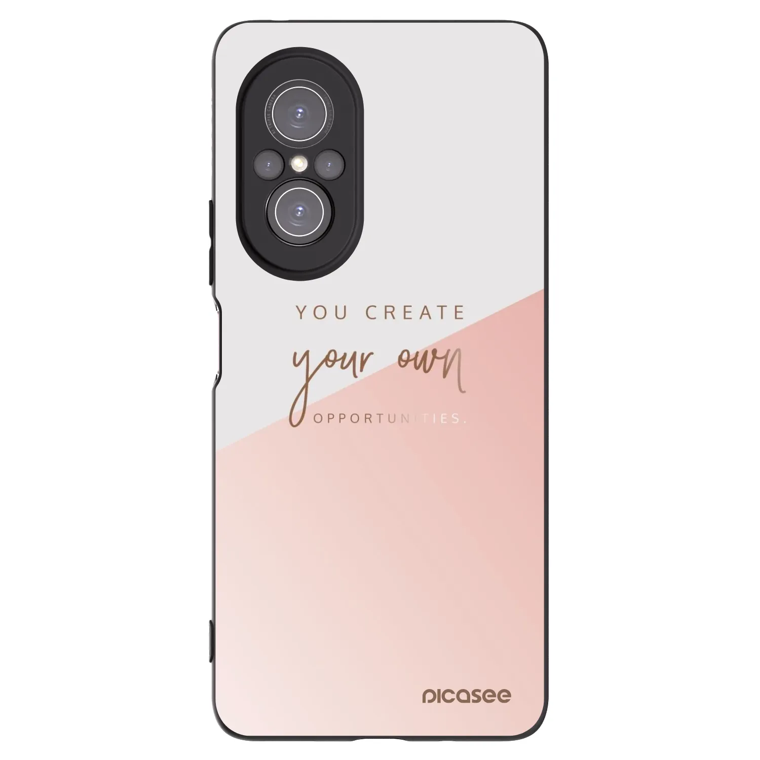 Picasee husă neagră din silicon pentru Huawei Nova 9 SE - You create your own opportunities