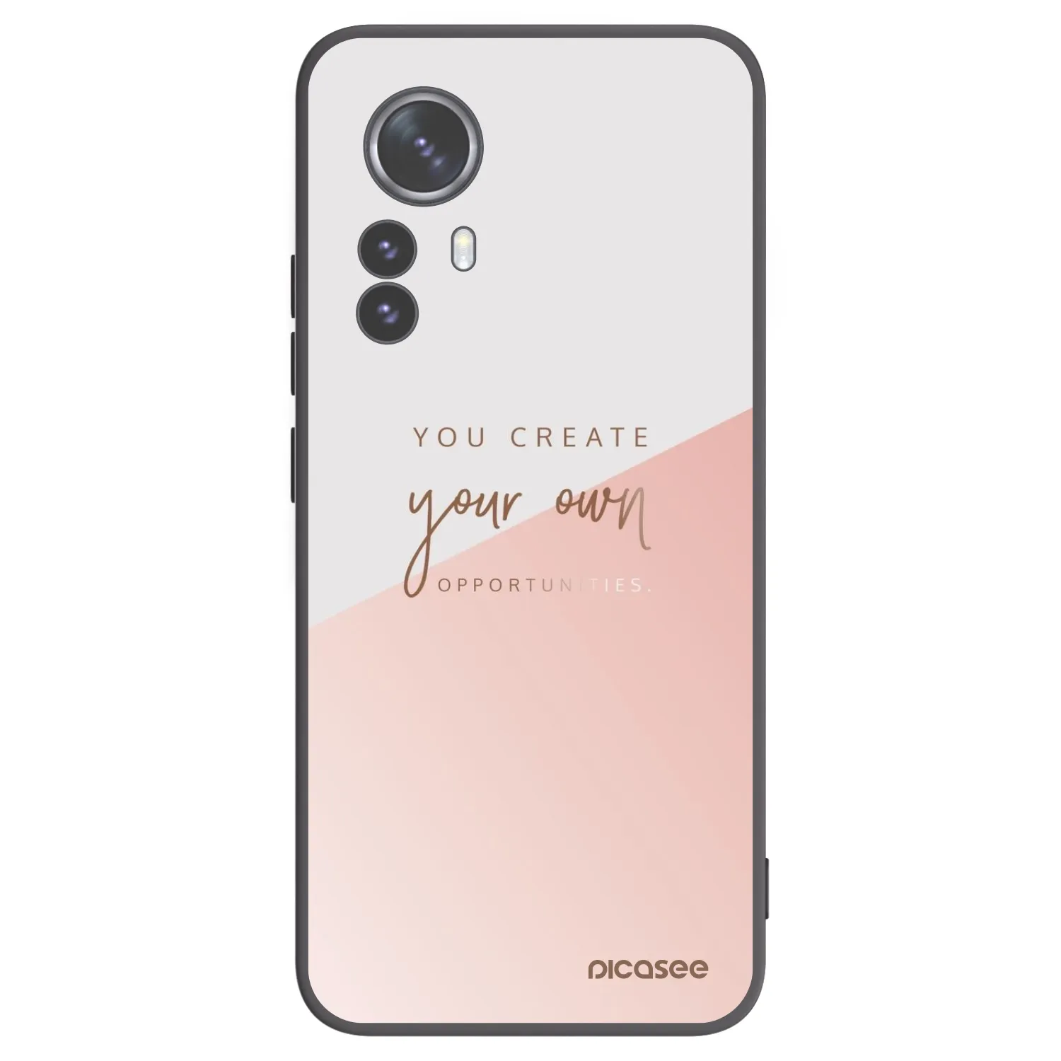 Picasee husă neagră din silicon pentru Xiaomi 12 Pro - You create your own opportunities