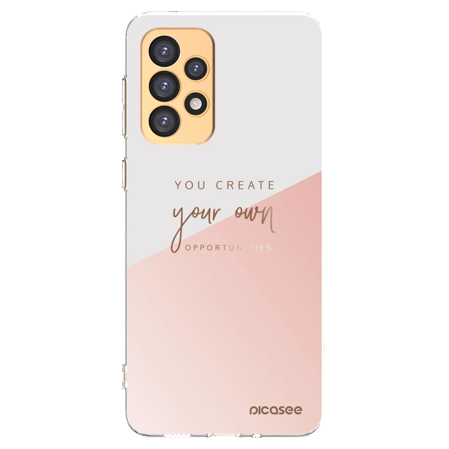 Picasee husă transparentă din silicon pentru Samsung Galaxy A33 5G A336 - You create your own opportunities