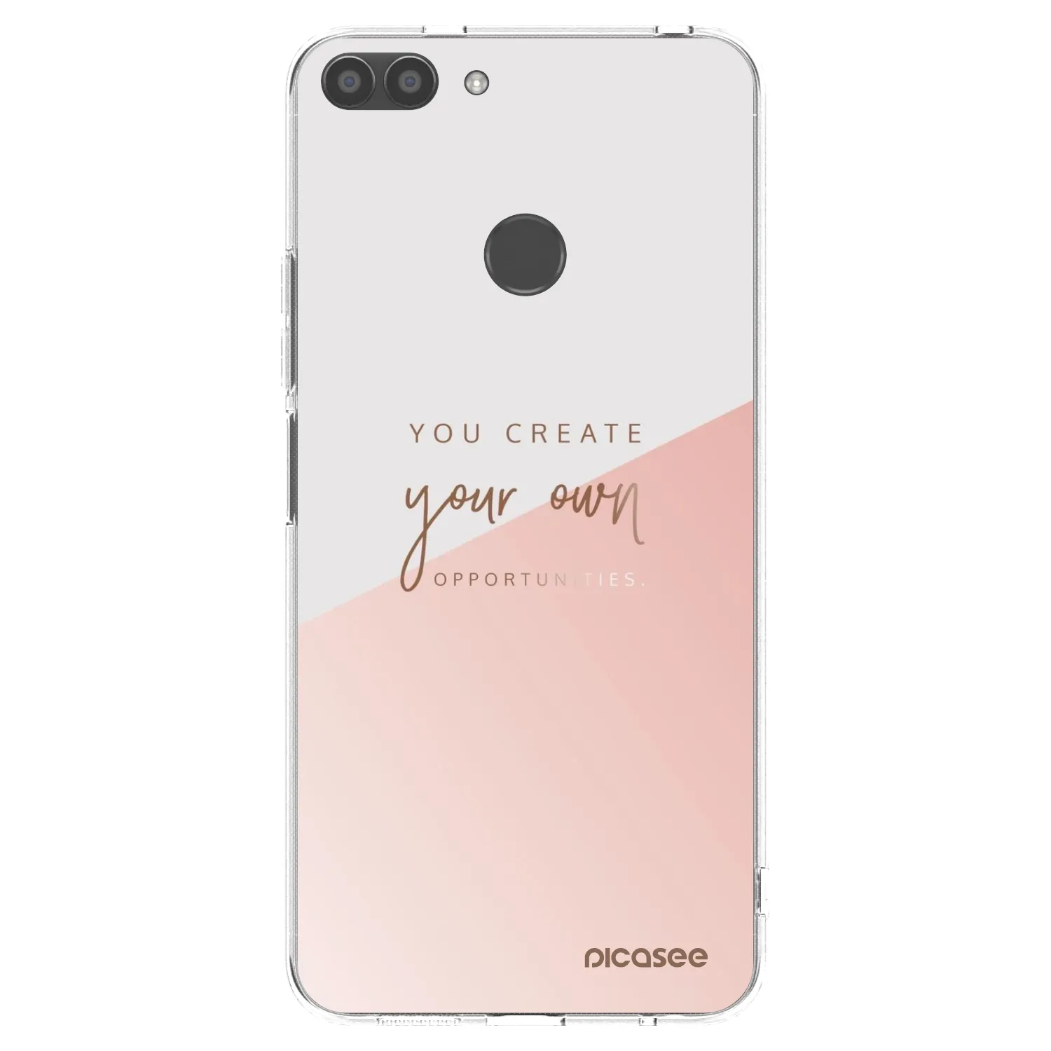 Picasee husă transparentă din silicon pentru Huawei P Smart - You create your own opportunities