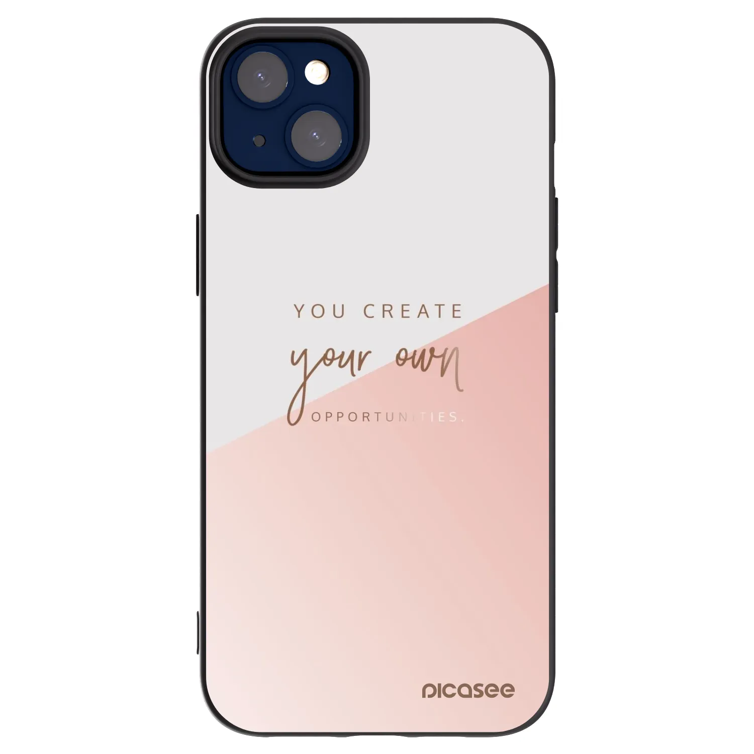 Picasee husă neagră din silicon pentru Apple iPhone 14 Plus - You create your own opportunities