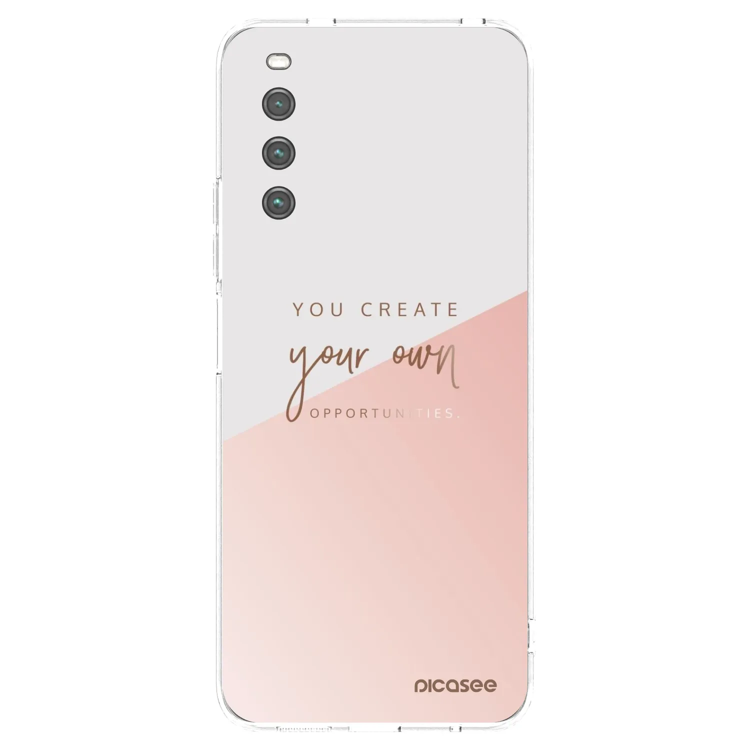 Picasee husă transparentă din silicon pentru Sony Xperia 10 IV 5G - You create your own opportunities