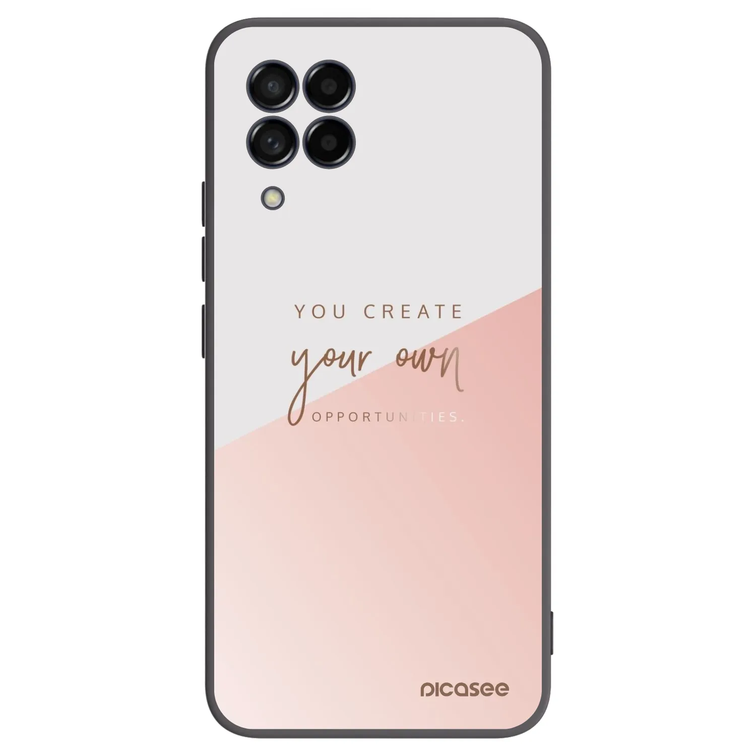 Picasee husă neagră din silicon pentru Samsung Galaxy M53 5G - You create your own opportunities