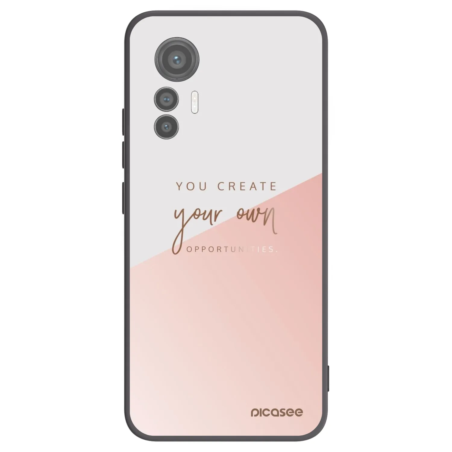 Picasee husă neagră din silicon pentru Xiaomi 12 Lite - You create your own opportunities
