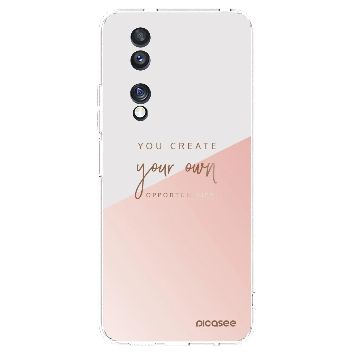 Picasee husă transparentă din silicon pentru Honor 70 - You create your own opportunities