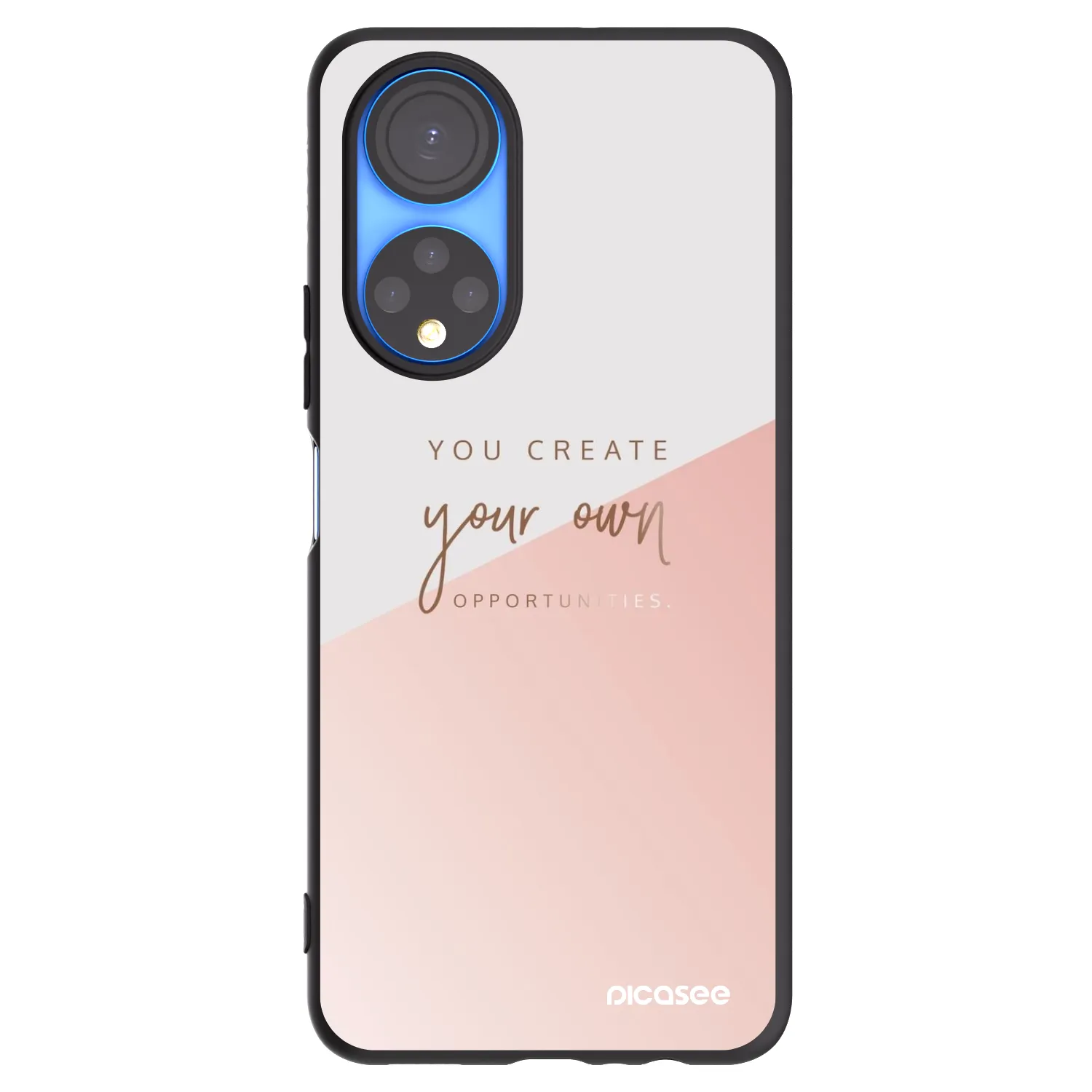 Picasee husă neagră din silicon pentru Honor X7 - You create your own opportunities