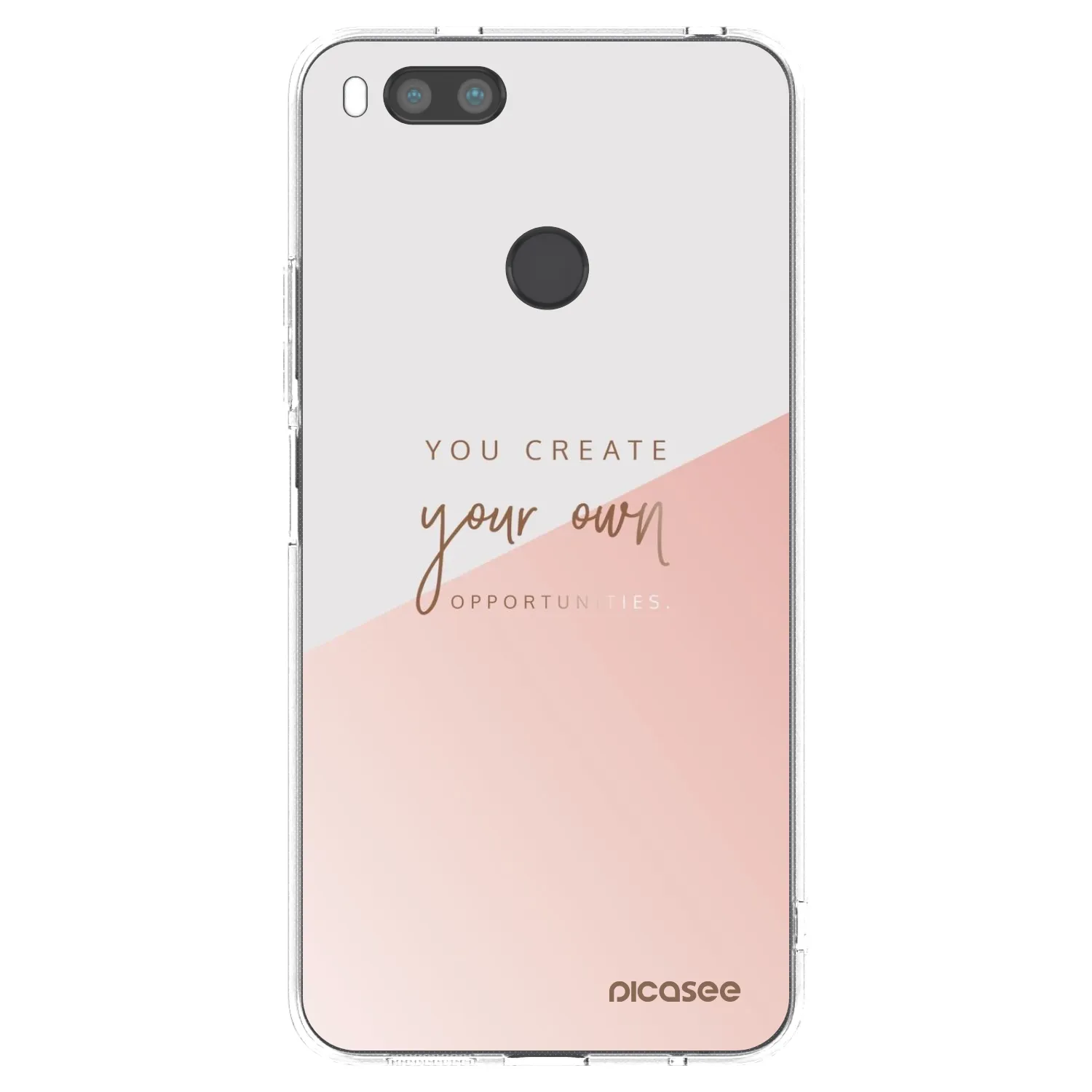 Picasee husă transparentă din silicon pentru Xiaomi Redmi A1 - You create your own opportunities