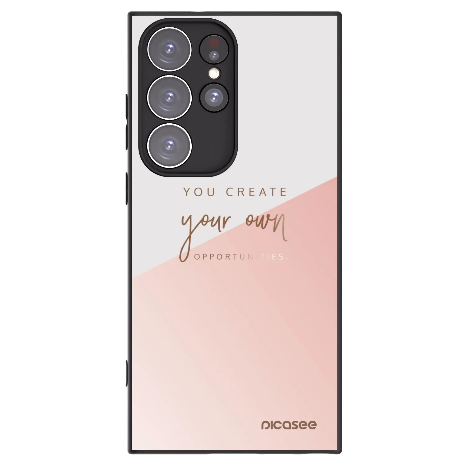 Picasee husă neagră din silicon pentru Samsung Galaxy S23 Ultra 5G - You create your own opportunities