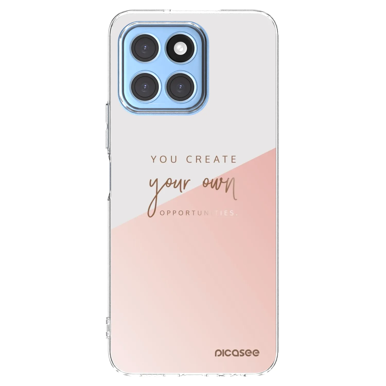 Picasee husă transparentă din silicon pentru Honor X8 5G - You create your own opportunities