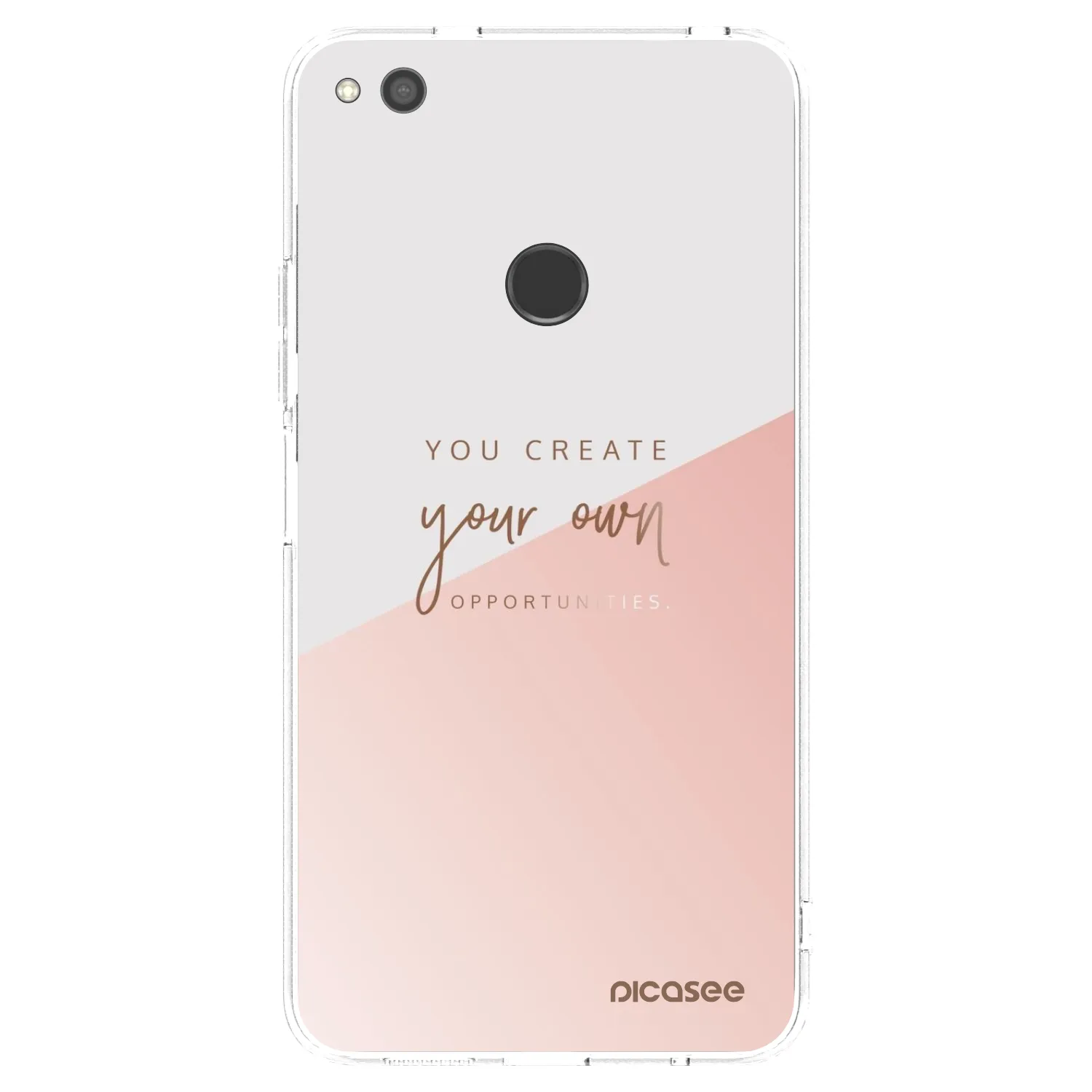 Picasee husă transparentă din silicon pentru Huawei P9 Lite 2017 - You create your own opportunities