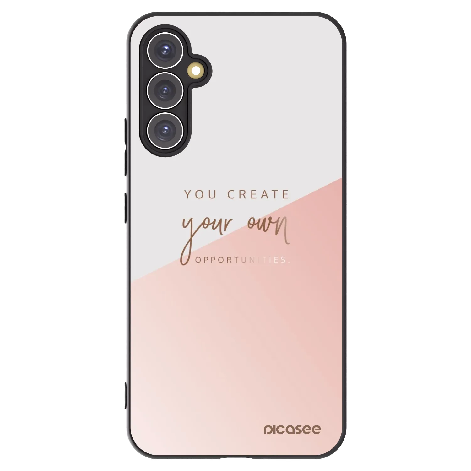 Picasee husă neagră din silicon pentru Samsung Galaxy A34 5G A346B - You create your own opportunities
