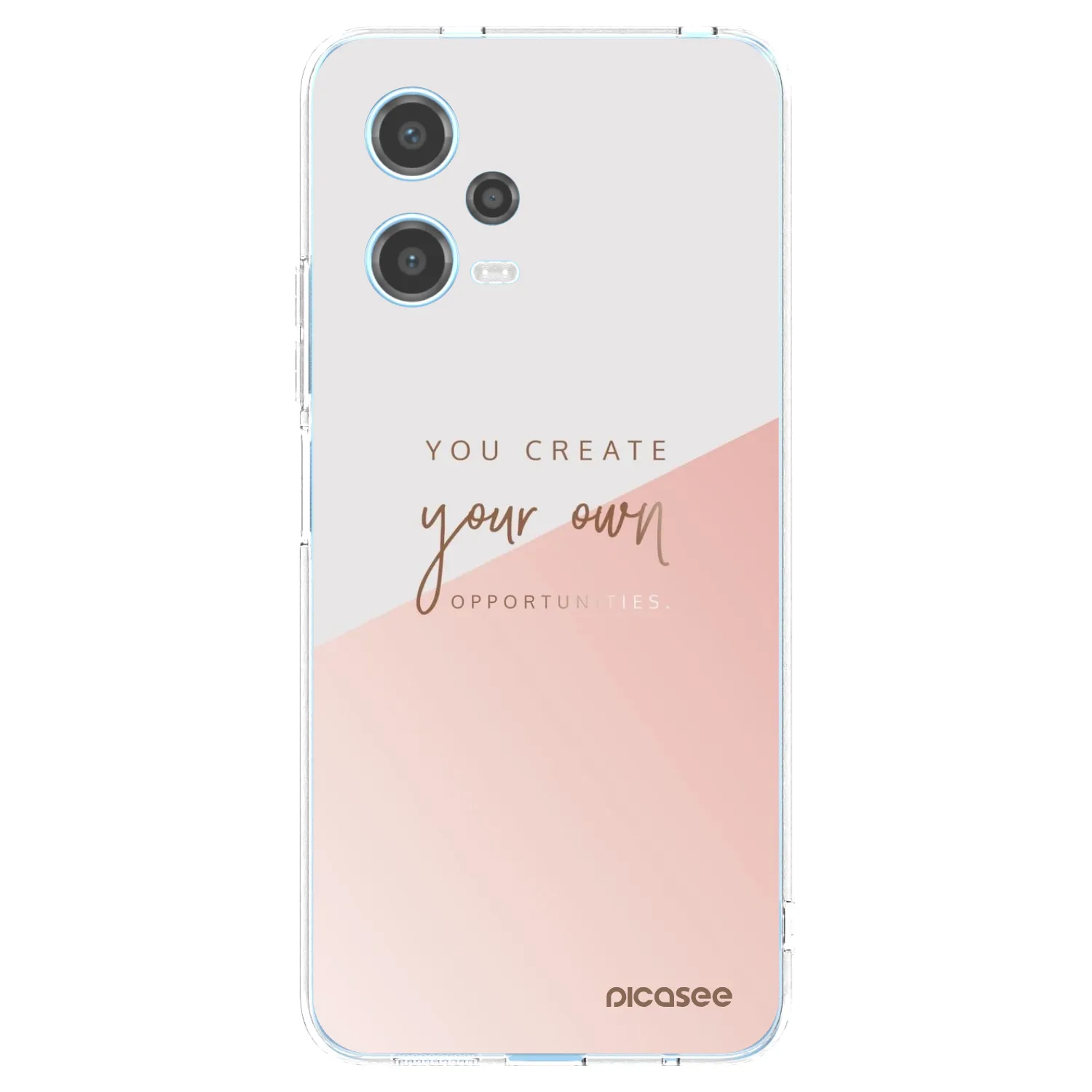 Picasee husă transparentă din silicon pentru Xiaomi Redmi Note 12 5G - You create your own opportunities