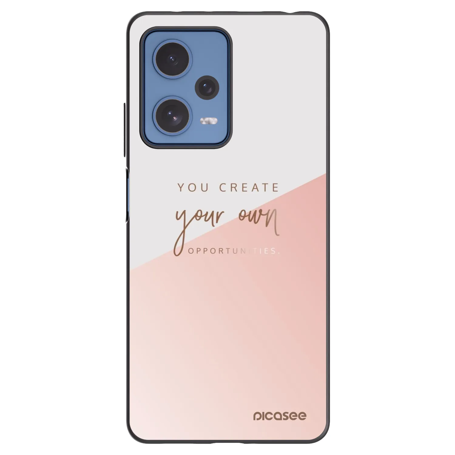 Picasee husă neagră din silicon pentru Xiaomi Redmi Note 12 Pro 5G - You create your own opportunities