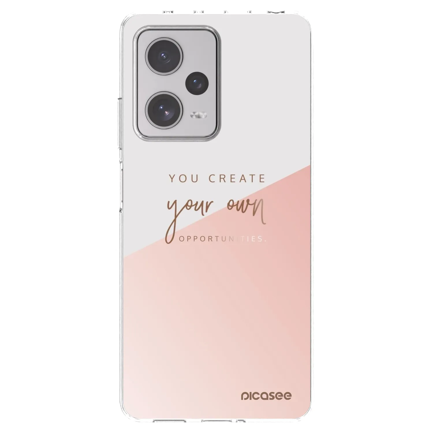 Picasee husă transparentă din silicon pentru Xiaomi Redmi Note 12 Pro+ 5G - You create your own opportunities