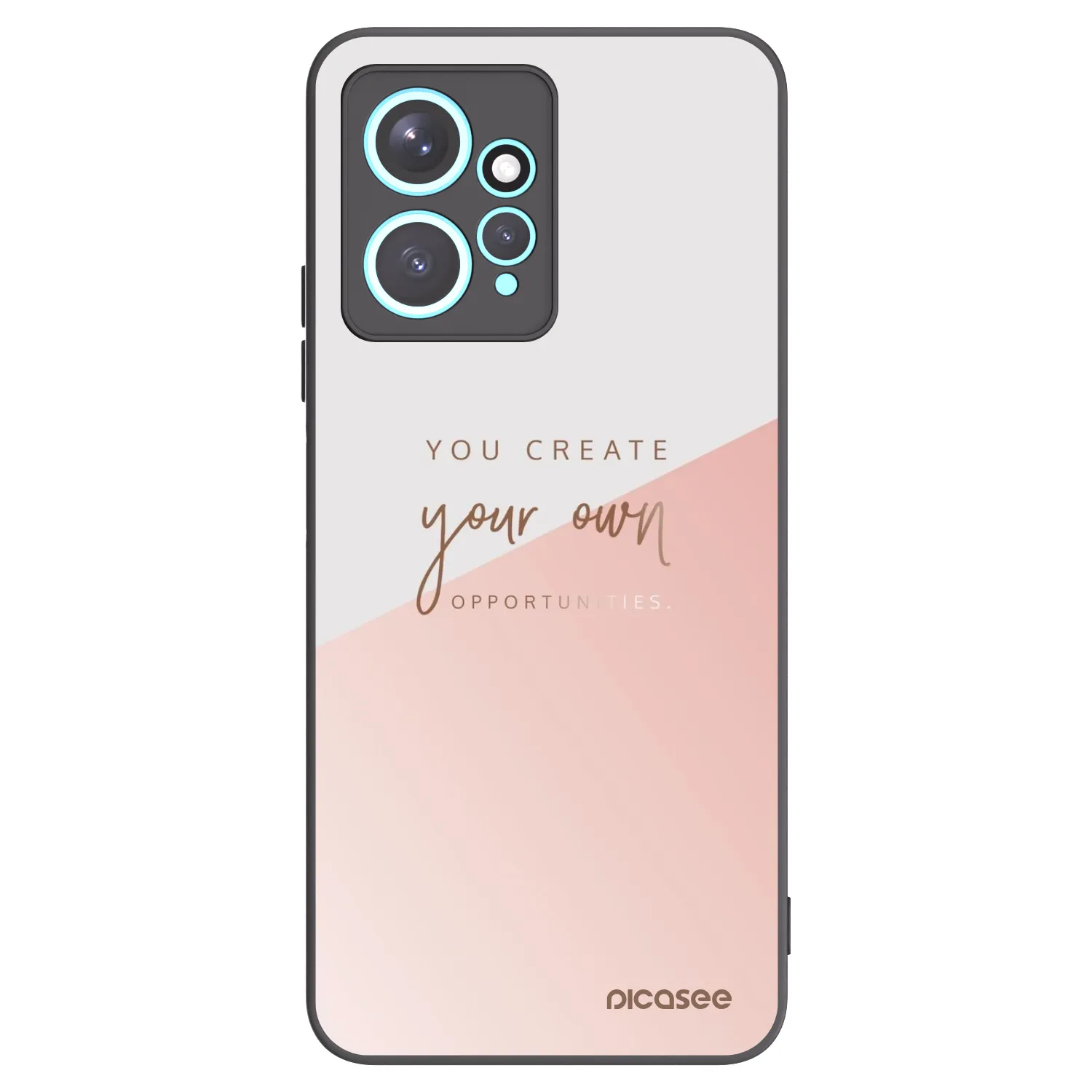 Picasee husă neagră din silicon pentru Xiaomi Redmi Note 12 4G - You create your own opportunities