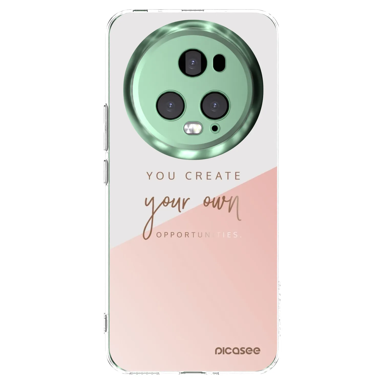 Picasee husă transparentă din silicon pentru Honor Magic5 Pro - You create your own opportunities