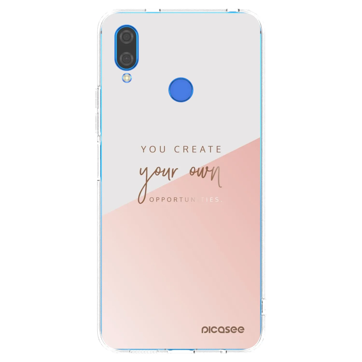 Picasee husă transparentă din silicon pentru Huawei Nova 3 - You create your own opportunities