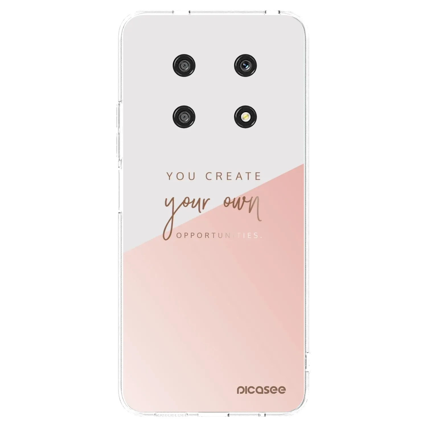 Picasee husă transparentă din silicon pentru Honor Magic4 Lite 5G - You create your own opportunities
