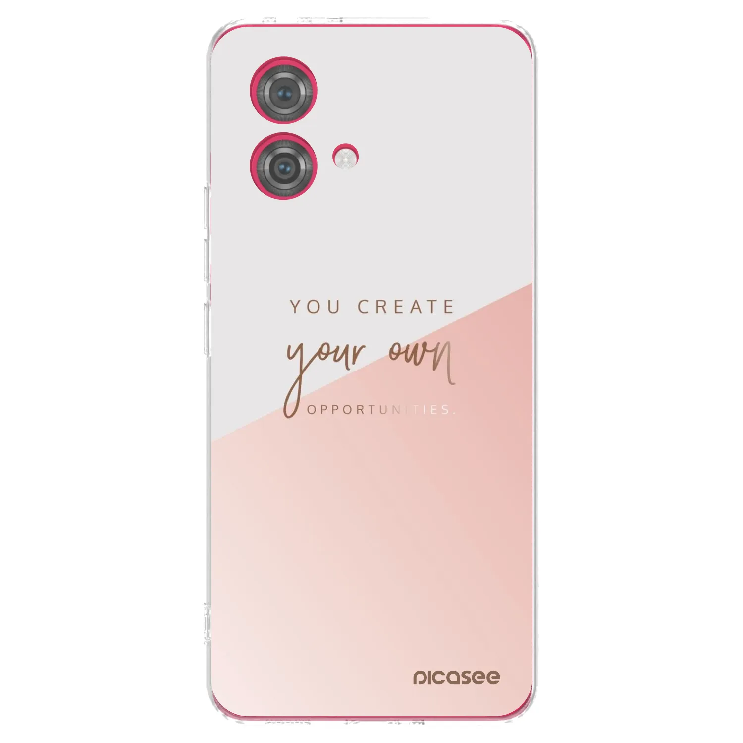 Picasee husă transparentă din silicon pentru Motorola Moto G84 5G - You create your own opportunities
