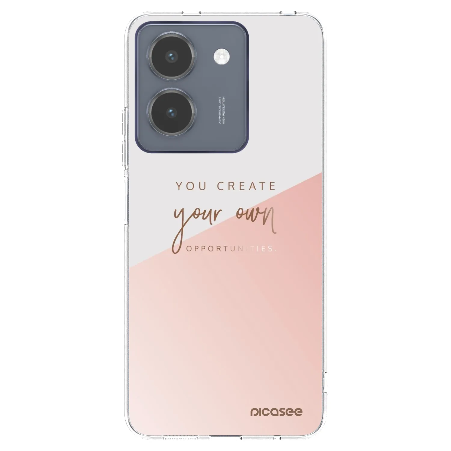 Picasee husă transparentă din silicon pentru Vivo Y36 4G - You create your own opportunities