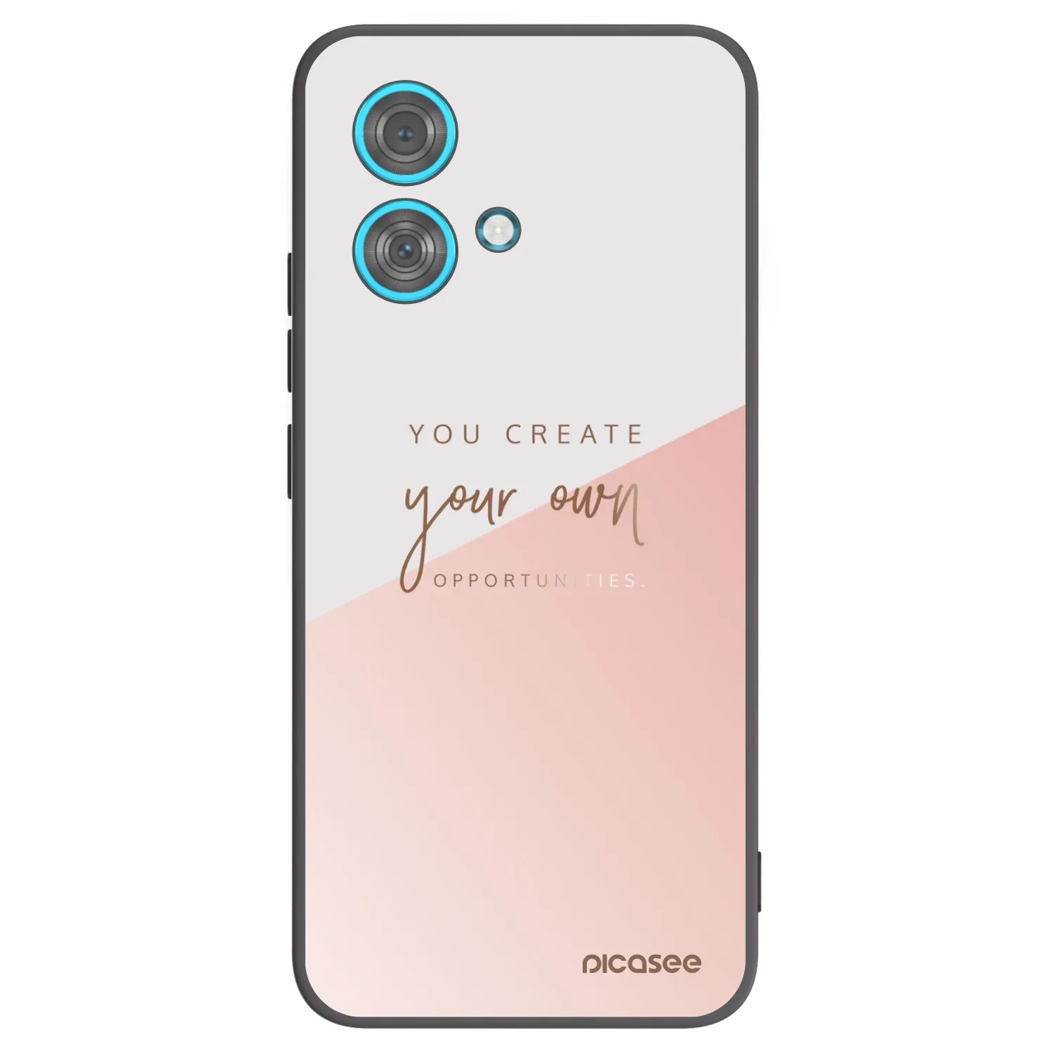 Picasee husă neagră din silicon pentru Motorola Edge 40 Neo - You create your own opportunities