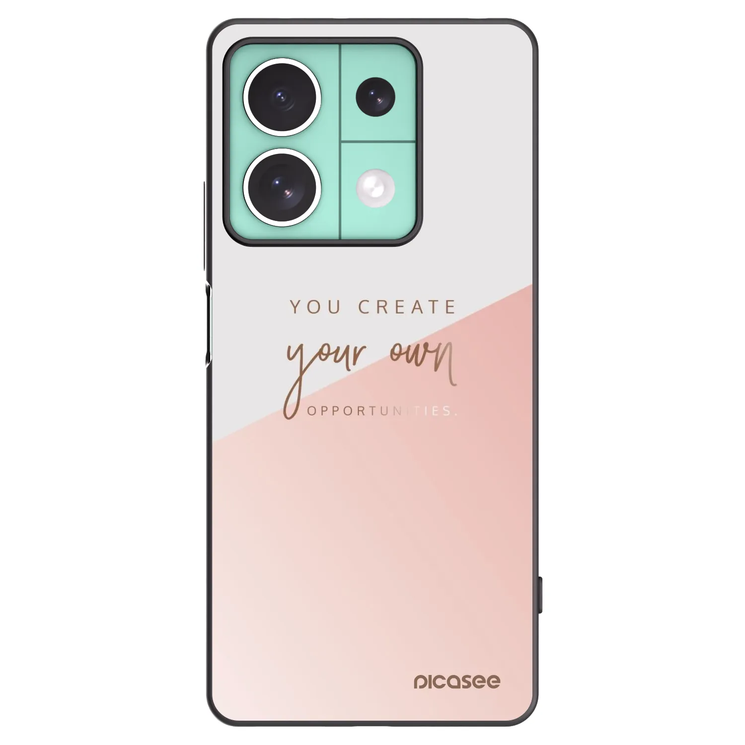 Picasee husă neagră din silicon pentru Xiaomi Redmi Note 13 5G - You create your own opportunities