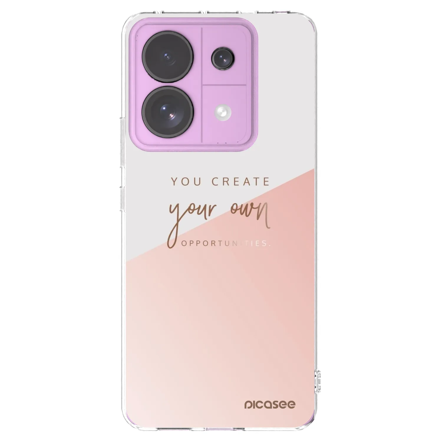 Picasee husă transparentă din silicon pentru Xiaomi Redmi Note 13 Pro 5G - You create your own opportunities