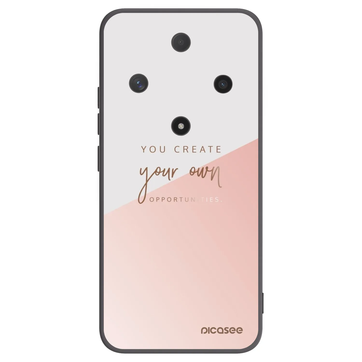 Picasee husă neagră din silicon pentru Honor Magic6 Lite 5G - You create your own opportunities