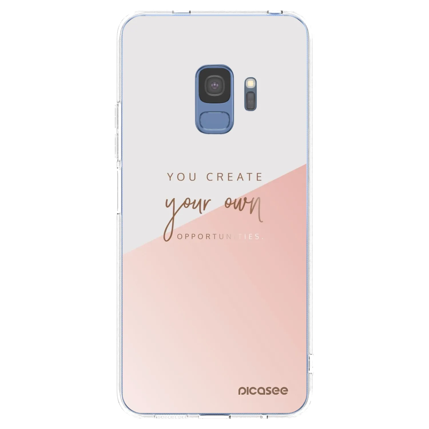Picasee husă transparentă din silicon pentru Samsung Galaxy S9 G960F - You create your own opportunities
