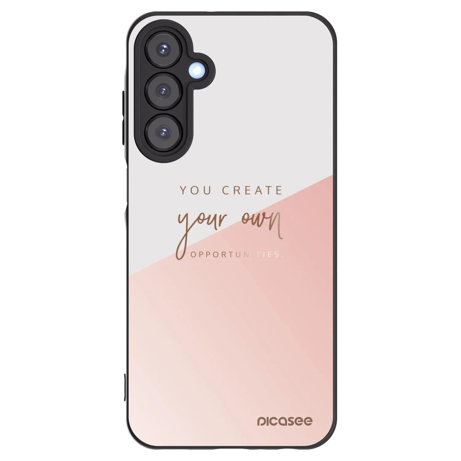 Picasee husă neagră din silicon pentru Samsung Galaxy A25 A256B 5G - You create your own opportunities