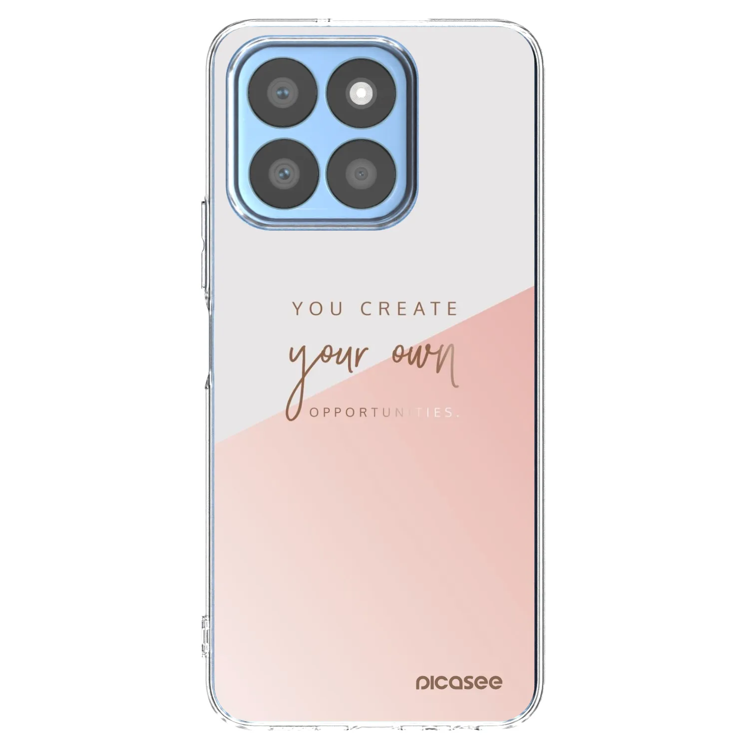 Picasee husă transparentă din silicon pentru Honor X8b - You create your own opportunities